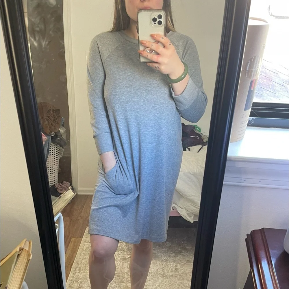 Veronica M French Terry Dress - Picture 5 of 7